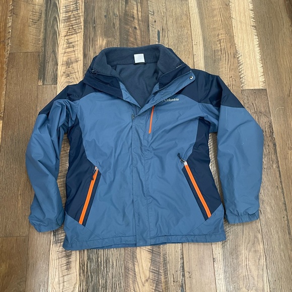 Columbia 2 pc interchange coat jacket men M - Picture 1 of 7